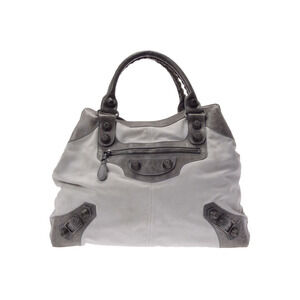 Balenciaga The Giant Brief Grey Suede